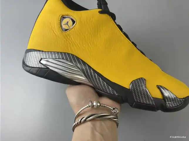 GOLD AIR JORDAN 14 UNIVERSITY RETRO BQ3685-706 0611